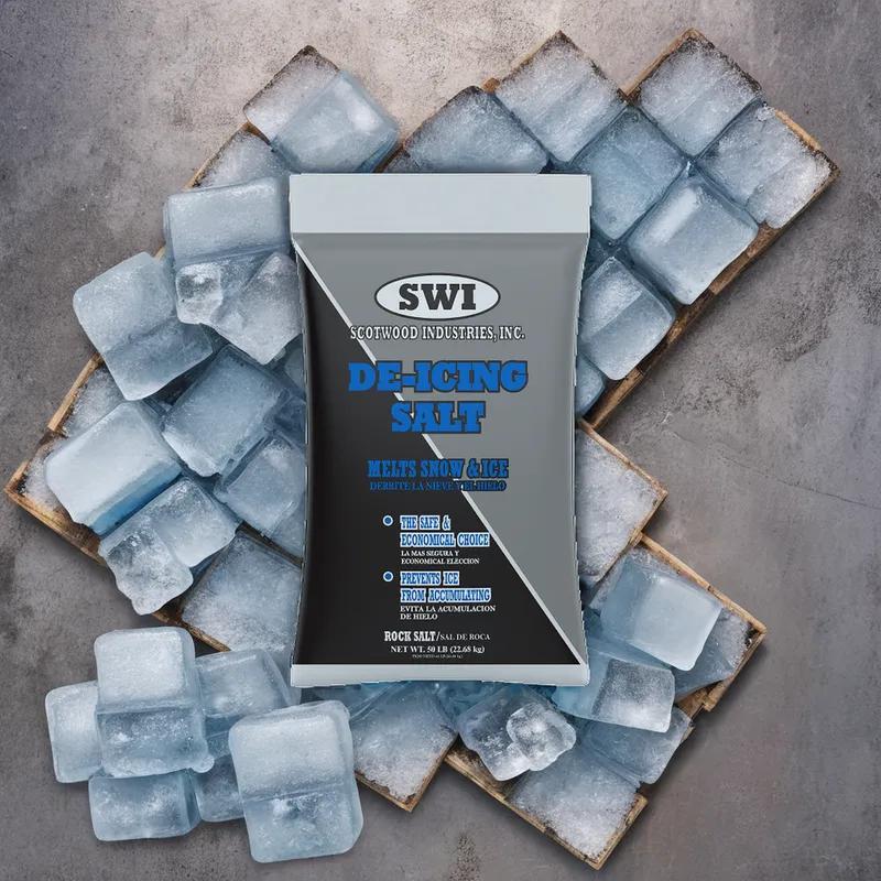 Ice Melt 25 LB Rock Salt 1/Bag