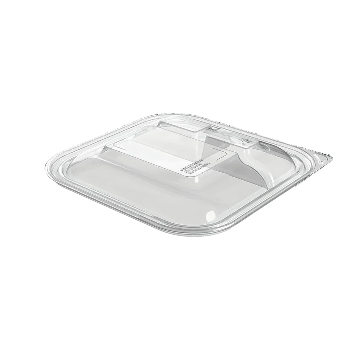 Thermosource Tooling Lid Dome 3 Compartment Clear For Container Anti-Fog 400/Case