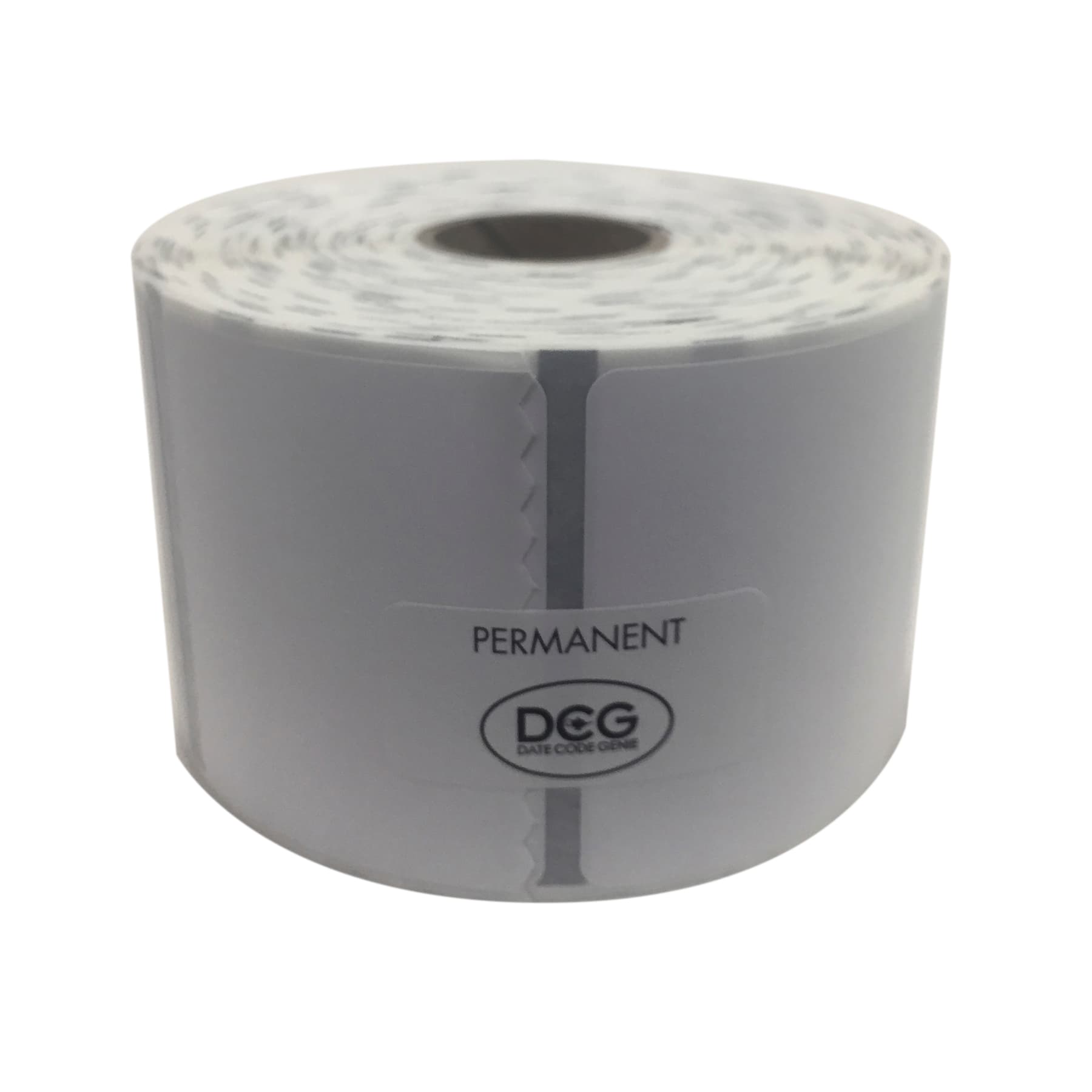 DateCodeGenie® Blank Label 2X2 IN Removable 750 Count/Roll 4 Rolls/Case
