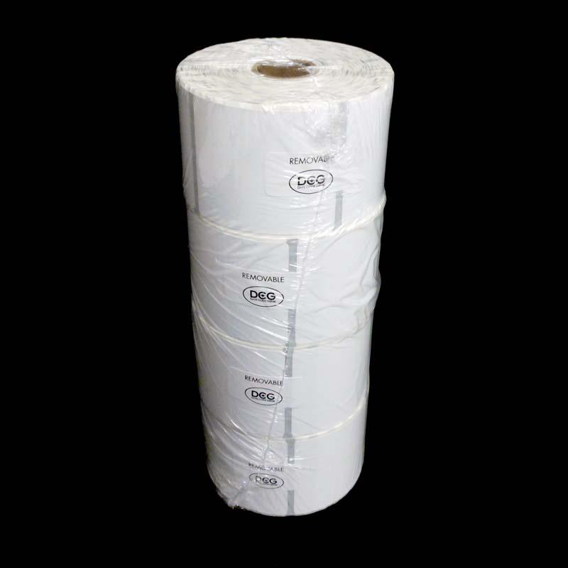 DateCodeGenie® Blank Label 2X2 IN Removable 750 Count/Roll 4 Rolls/Case