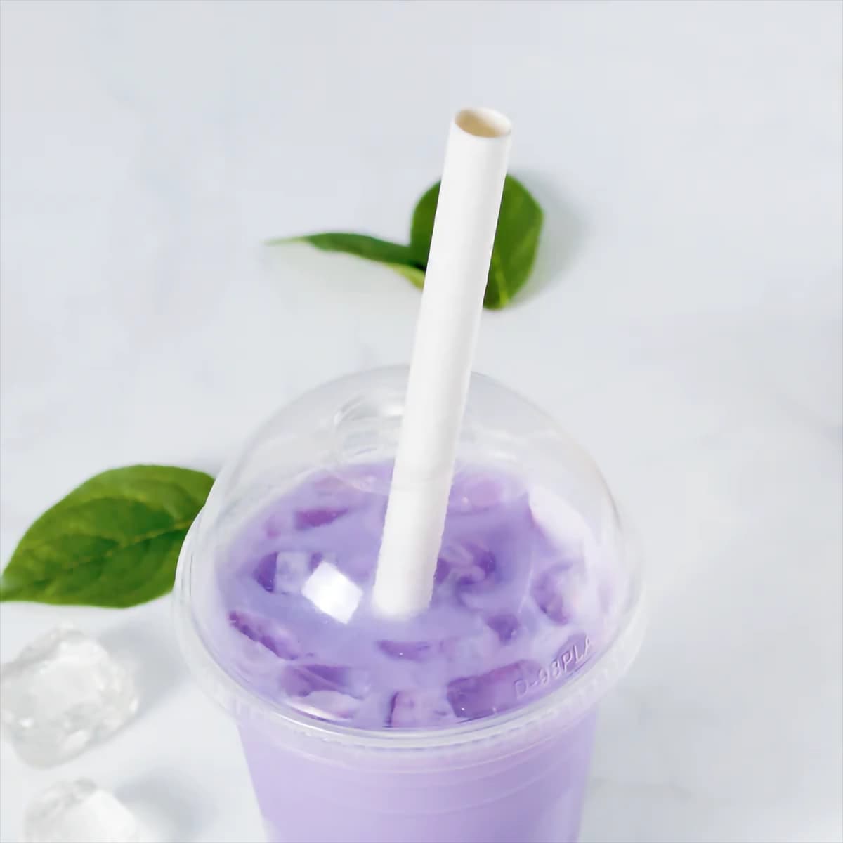 Karat Earth Colossal & Boba Straw 9 IN White Paper Wrapped 40 Count/Box 40 Box/Case 1600 Count/Case