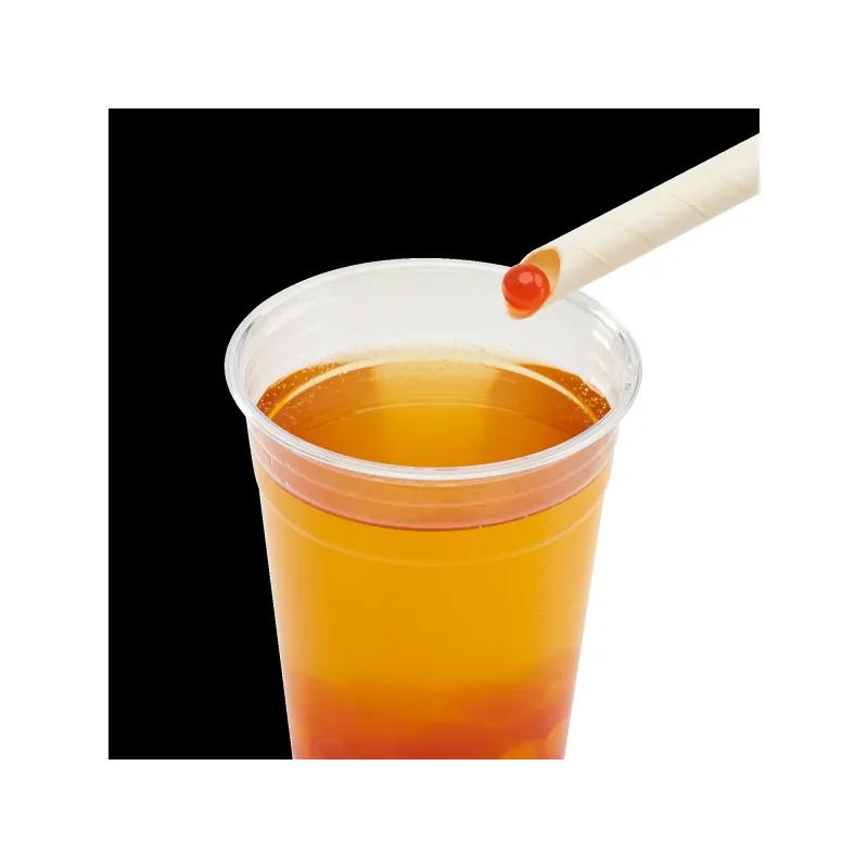 Karat Earth Colossal & Boba Straw 9 IN White Paper Wrapped 40 Count/Box 40 Box/Case 1600 Count/Case