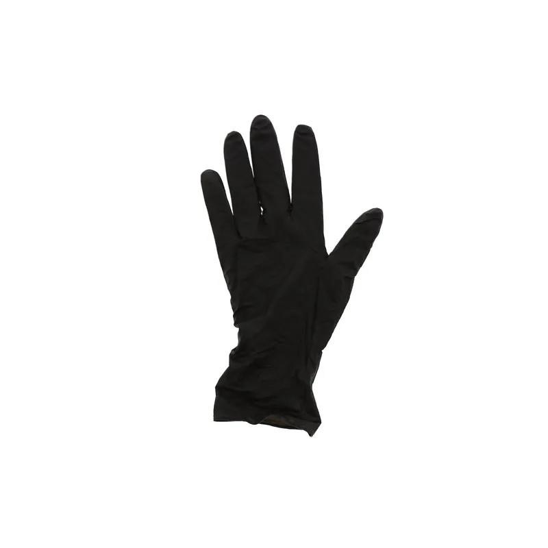 Black Widow Examination Gloves Medium (MED) Black 5.5MIL Nitrile Powder-Free 100 Count/Pack 10 Packs/Case