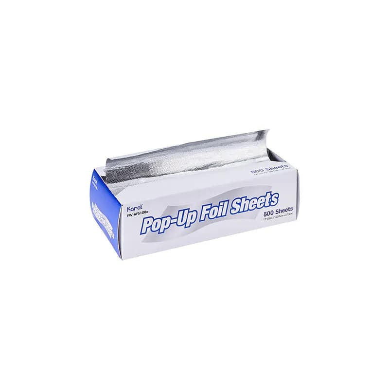 Foil Sheets Standard 12X10.75 IN Aluminum Pop-Up 3000/Case