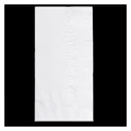 Dinner Napkins 17X15 IN White 2PLY 150 Count/Pack 15 Packs/Case 3000 Count/Case