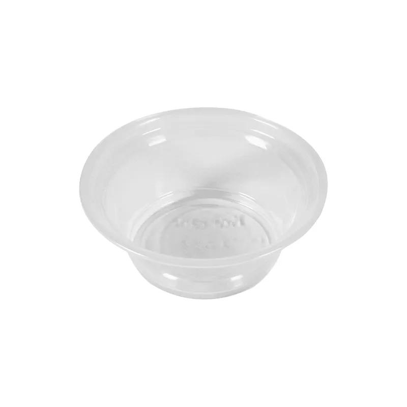 Souffle & Portion Cup 1 OZ PET Clear Squat 2500/Case