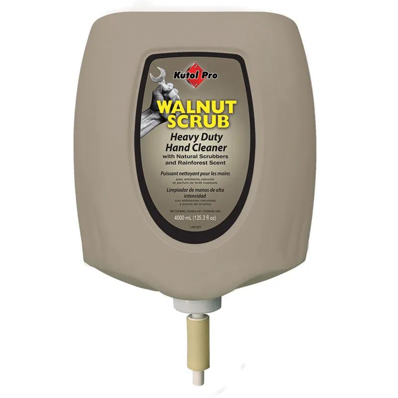 Kutol Pro Walnut Scrub with Natural Scrubbers Hand Cleaner 4 L Natural 2/Case