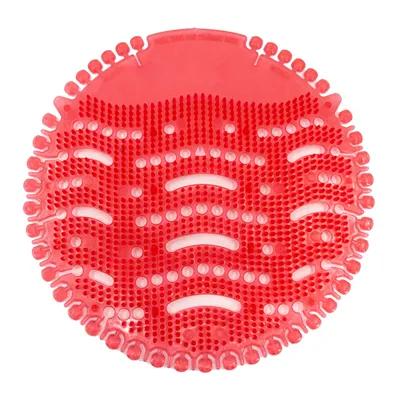 Wave 1.5 Urinal Screen Kiwi Grapefruit Red EVA 7X7X0.09 IN 30-Day Air Care System 10 Count/Pack 6 Packs/Case 60 Count/Case