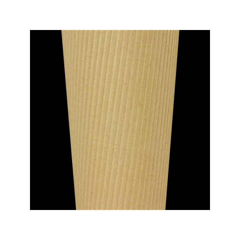 Karat® Hot Cup Ripple 20 OZ Paper Kraft 90MM 500/Case