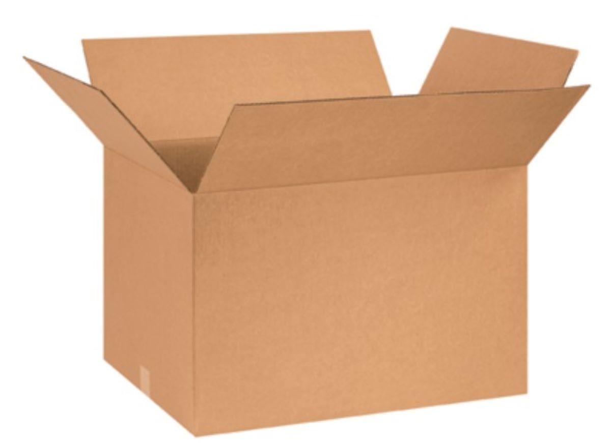 Box 26X18X16 IN Corrugated Cardboard 32ECT 200# 1/Each