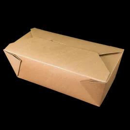 Bio-Pak® #9 Take-Out Box Fold-Top 55 OZ Paper 200/Case