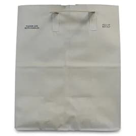 Victoria Bay Grocery Bag 12X7X14 IN Paper Kraft 1/7 Flat With Handle 300/Case