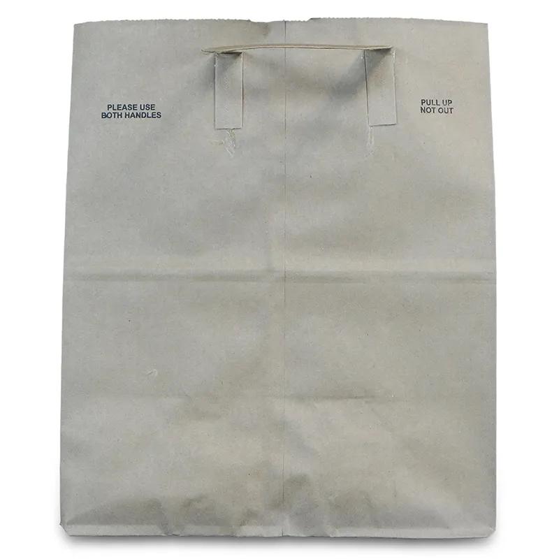 Victoria Bay Grocery Bag 12X7X14 IN Paper Kraft 1/7 With Handle 300/Case
