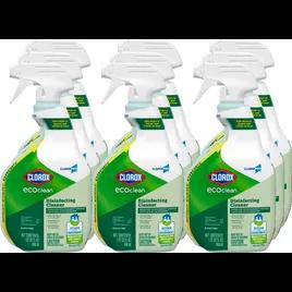 Clorox® EcoClean™ Disinfectant 1 QT Spray 9/Case