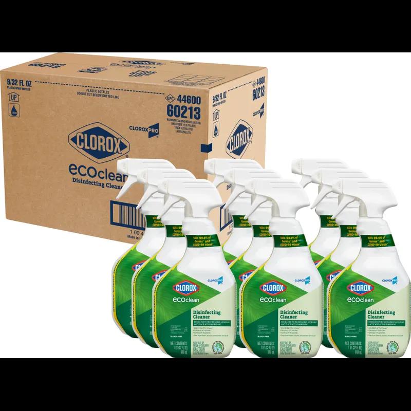 Clorox® EcoClean™ Disinfectant 1 QT Spray 9/Case