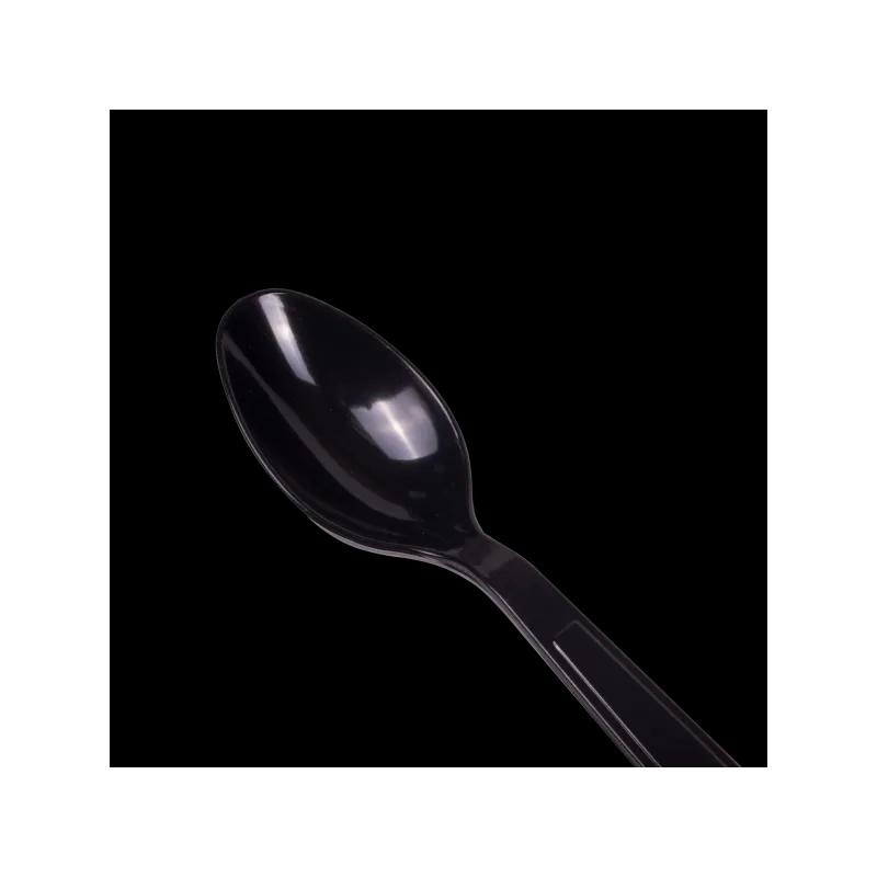 Karat® Teaspoon PS Black Extra Heavy Duty 1000/Case