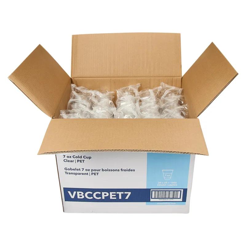 Victoria Bay Cold Cup 7 OZ PET Clear 1000/Case