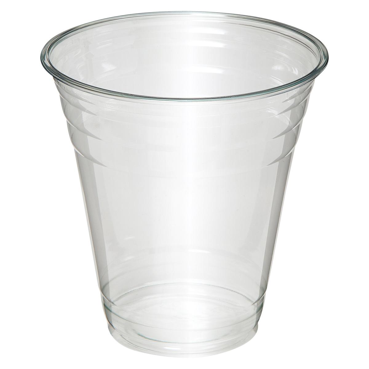 Victoria Bay 98 MM Series Cup Squat 12-14 OZ PET Clear 1000/Case