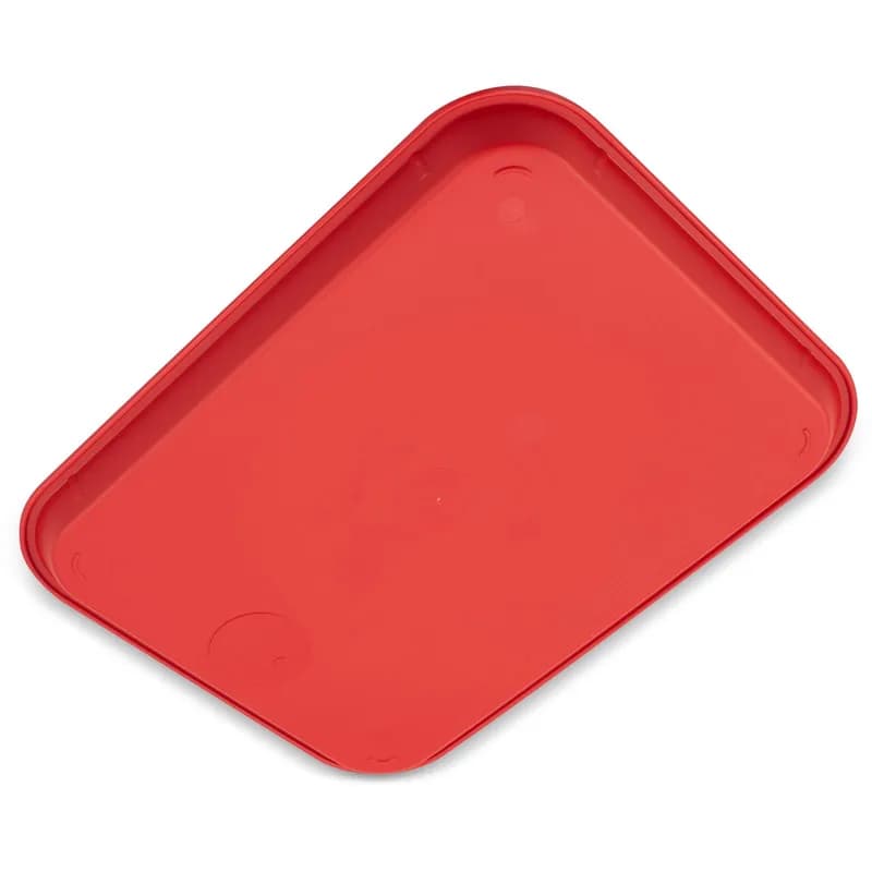 Cafe® Fast Food Cafeteria Tray 10X14 IN PP Red 24/Case