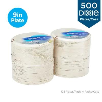 Dixie® Plate 8.5 IN Paper Multicolor Pathways Round 125/Pack
