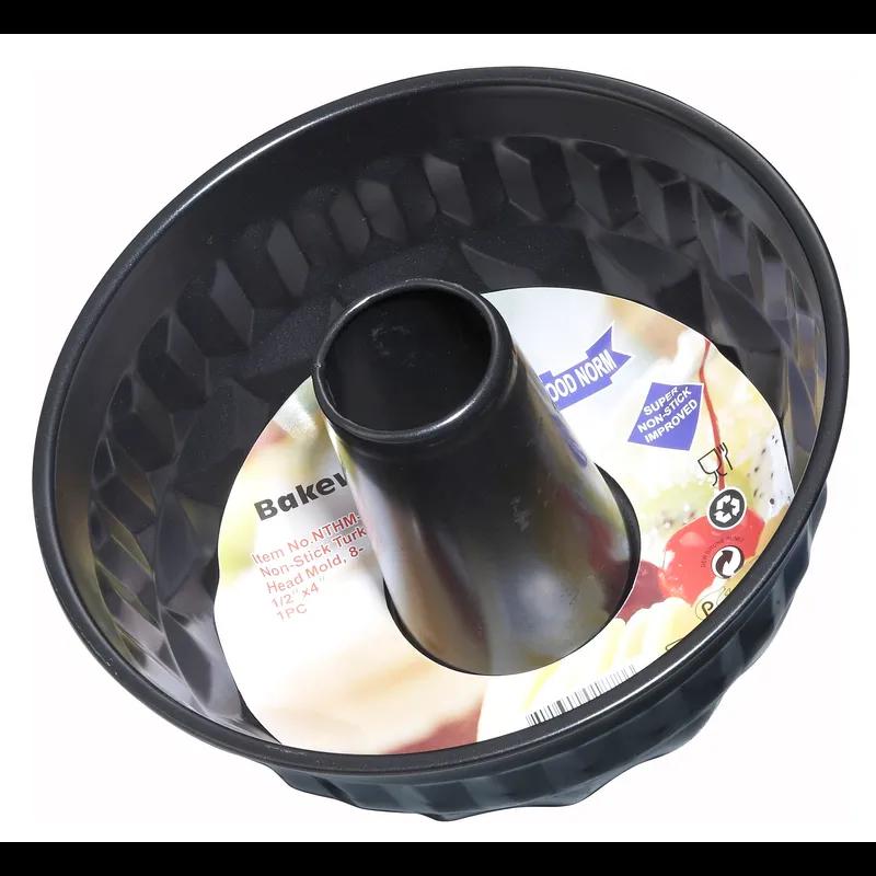 Turk Head Baking Mold 9X4.5 IN Carbon Steel Round Non-Stick 24 Packs/Case