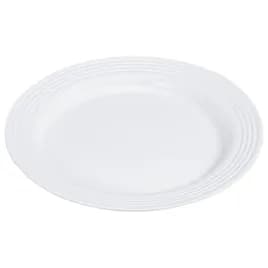 Plate 6 IN PP White Round With Decorative Rings 144/Case