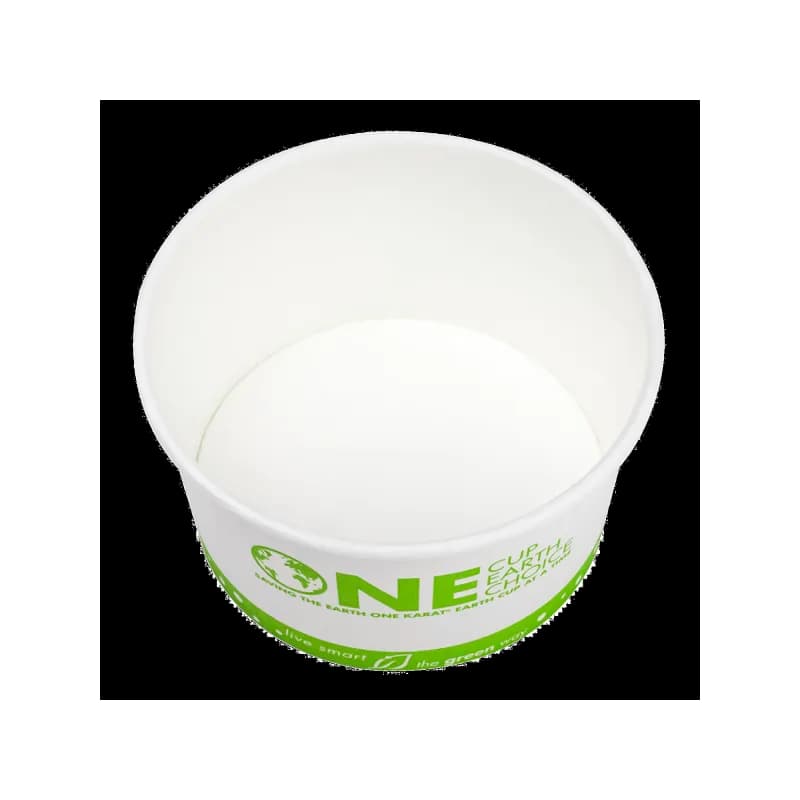 Food Container 12 OZ PLA Double Wall Poly-Coated Paper Stock Print 500/Case