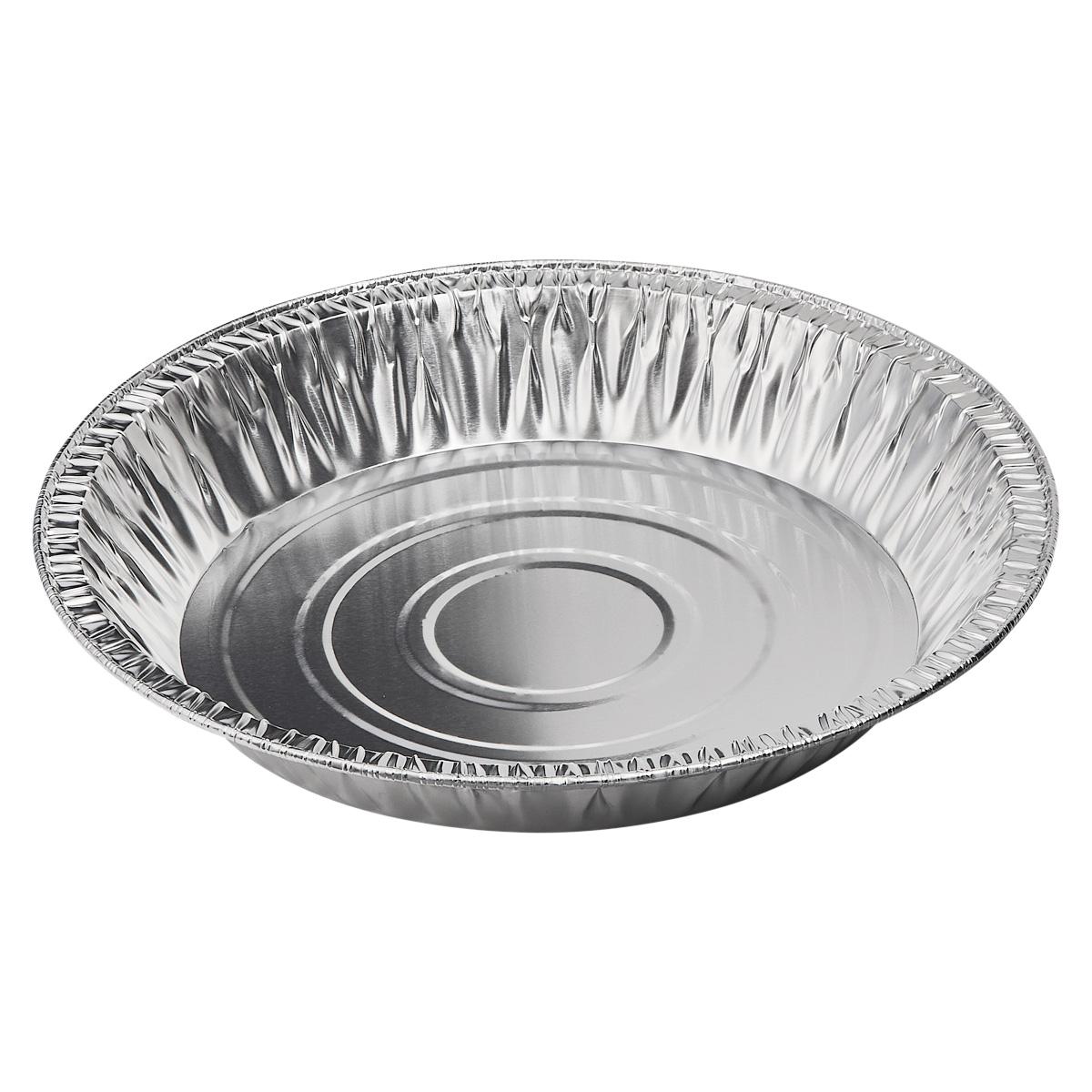 Victoria Bay Pie Pan 9X1.3 IN Aluminum Silver Round Extra Deep 500/Case