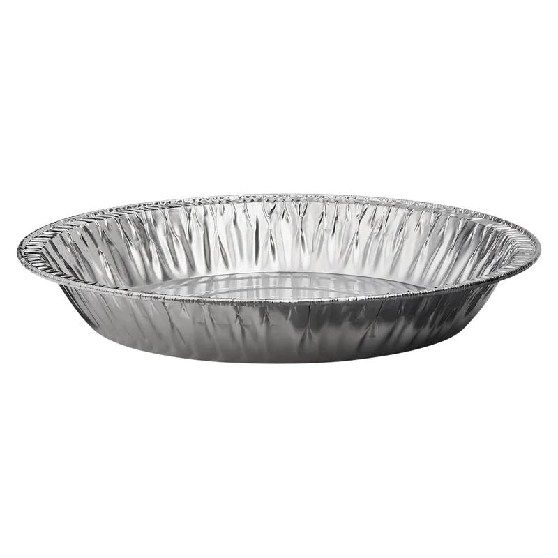 Victoria Bay Pie Pan 9X1.3 IN Aluminum Silver Round Extra Deep 500/Case
