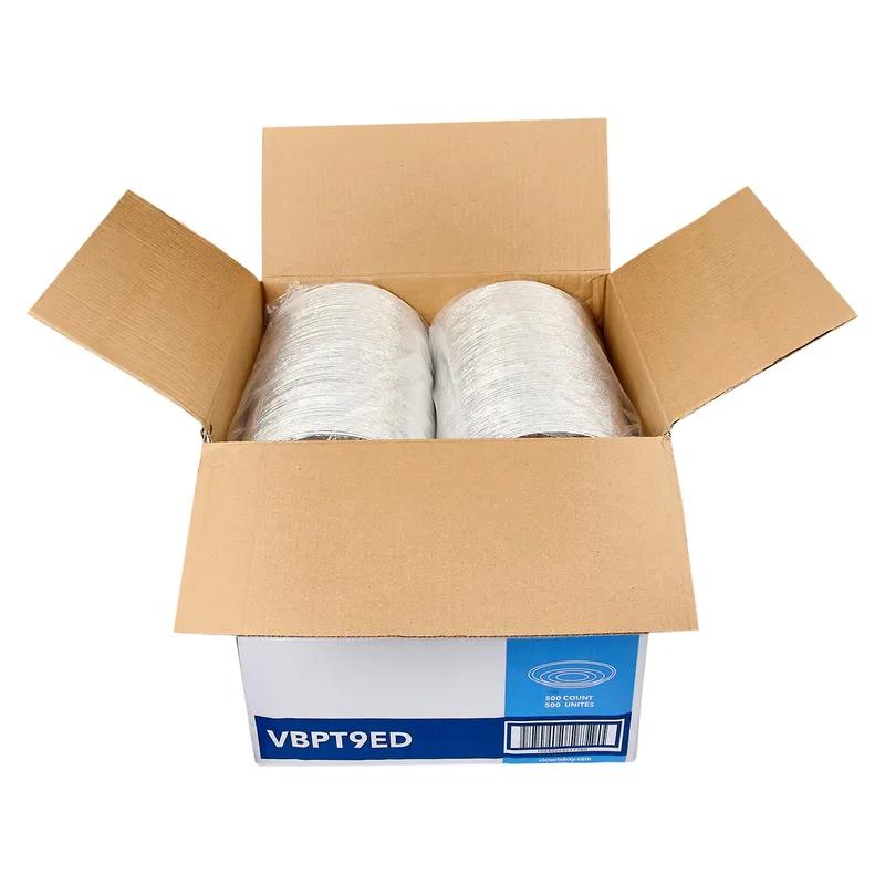 Victoria Bay Pie Pan 9X1.3 IN Aluminum Silver Round Extra Deep 500/Case