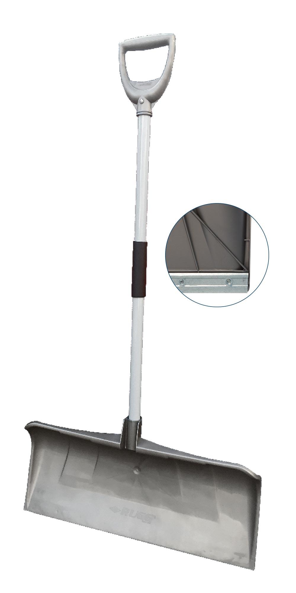 Pathmaster Ultra Lite-Wate Snow Pusher 52.5X27X2.5 IN With Riveted Steel Wearstrip With Poly Pusher Blade 1/Each