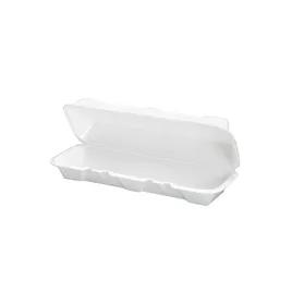 Hoagie & Sub Take-Out Container Hinged XL 12X4X3 IN Polystyrene Foam 200/Case