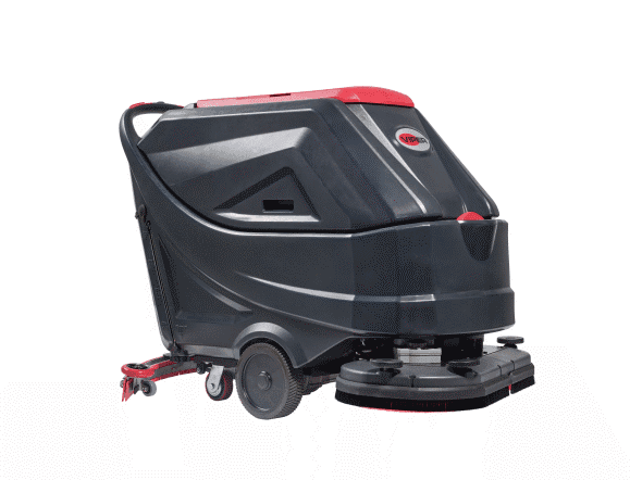 Clarke® AS7690T US Auto Scrubber 61X38X40 IN 22 GAL 30IN Walk Behind With 312 AH AGM Batteries 1/Each