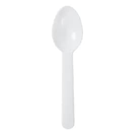 Tasting Spoon Plastic White Medium Weight 3000/Case