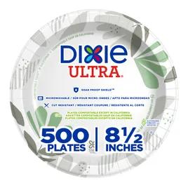 Dixie® Ultra Plate 8.5 IN Paper Multicolor Pathways Extra Heavy 125/Pack