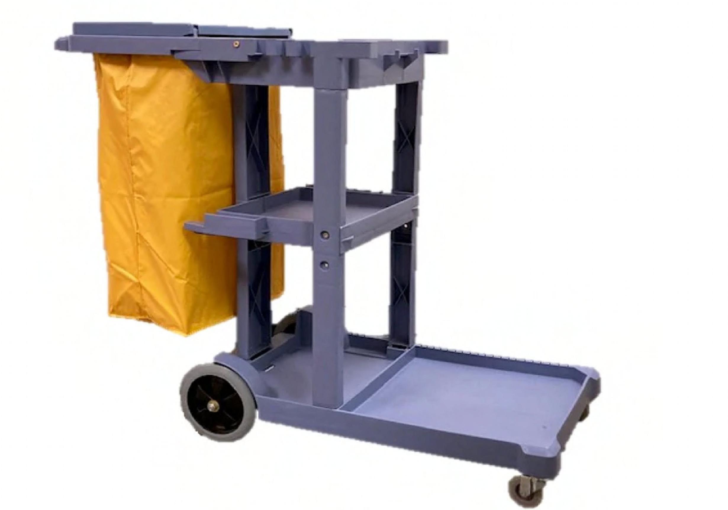 Janitorial Cleaning Cart 45X19X37.75 IN Plastic 1/Each