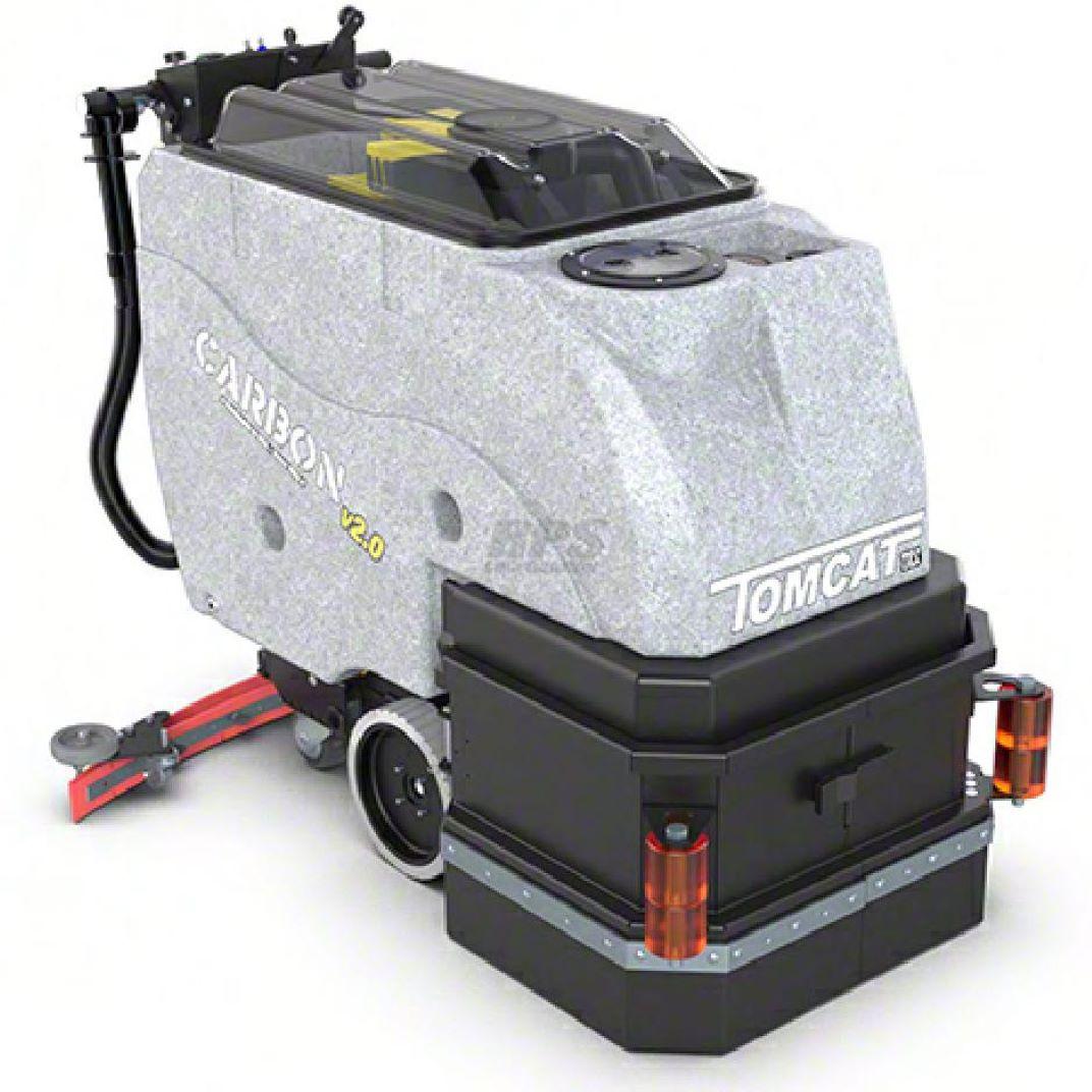 Tomcat® Carbon V2.0 Auto Scrubber 21 GAL 28IN .75 HP Walk Behind 28 IN Disk Premium 210 Ah Wet Battery 1/Each