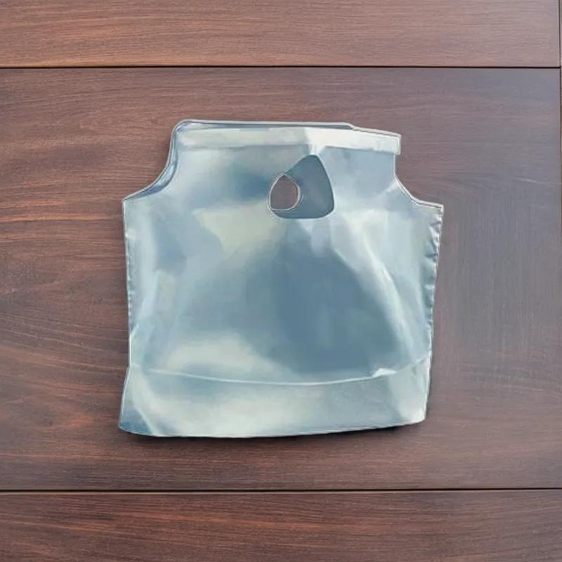 Bag 11X3.5X10 IN Heavy Duty Clear Frosted With Handle 500/Case
