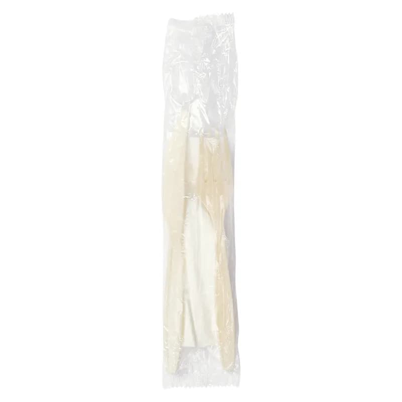 Victoria Bay 3PC Cutlery Kit PLA Corn Heavyweight With Napkin,Fork,Knife 250/Case
