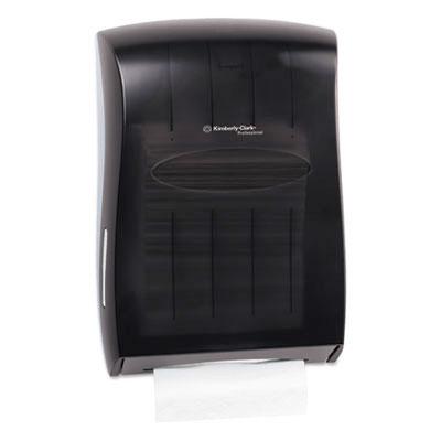 Kimberly-Clark Professional Paper Towel Dispenser 13.31X18.85X5.85 IN Wall Mount Black Multifold Universal 1/Each