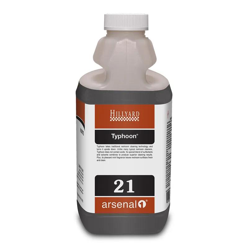 Arsenal® One Typhoon Mint Restroom Cleaner 2.5 L Liquid 4/Case