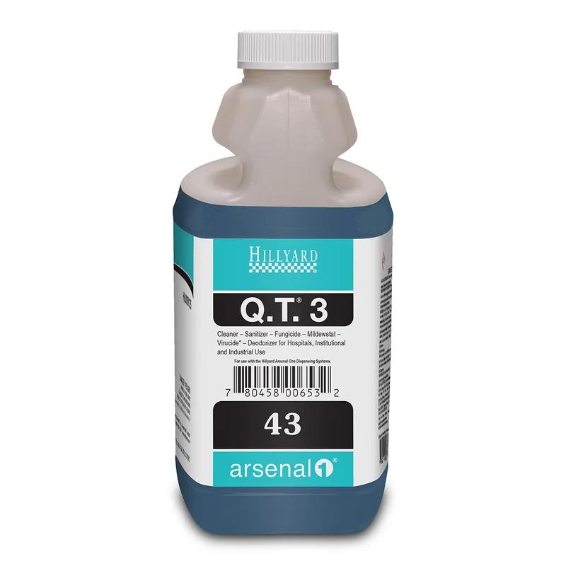 Arsenal® One Q.T. 3 Floral Disinfectant Cleaner 2.5 L Liquid 4/Case