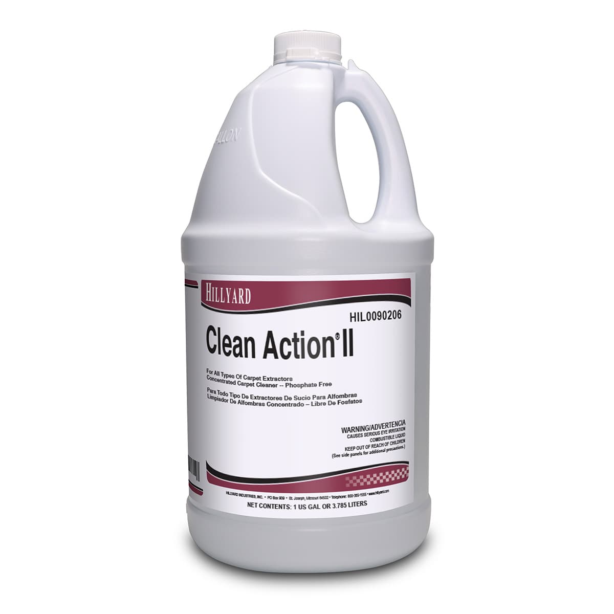 Clean Action® II Fresh Floral Carpet Extraction Cleaner 1 GAL Liquid Concentrate 4/Case