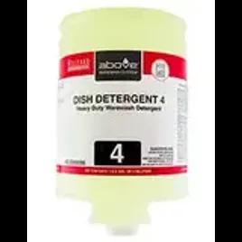 4 Dish Detergent 1 GAL Liquid Highly Concentrated 4/Case