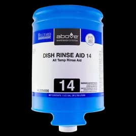 Above® Dish Rinse Aid 14 Fragrance Free Rinse Aid 13.13X13.13X11 IN 1 GAL Liquid 4/Case