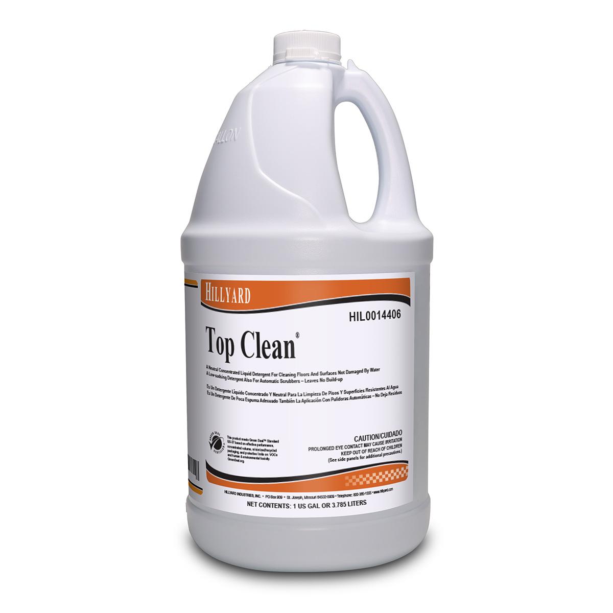 Top Clean® Floral Floor Cleaner 1 GAL Neutral Liquid Concentrate 4/Case