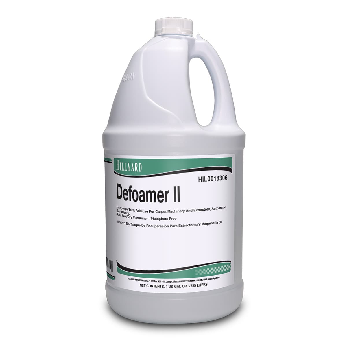 Defoamer II Carpet Defoamer 1 GAL Liquid 4/Case