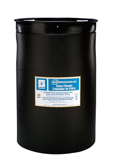 BioRenewables® Glass Cleaner Waterfall 55 GAL Multi Surface Alkaline Concentrate Bio-Based 1/Drum