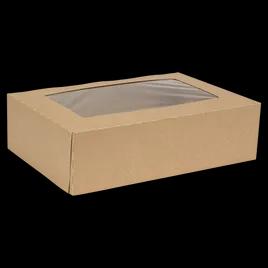 1/4 Sheet Cake Box 14X10X4 IN Paper Rectangle With Window 100/Case
