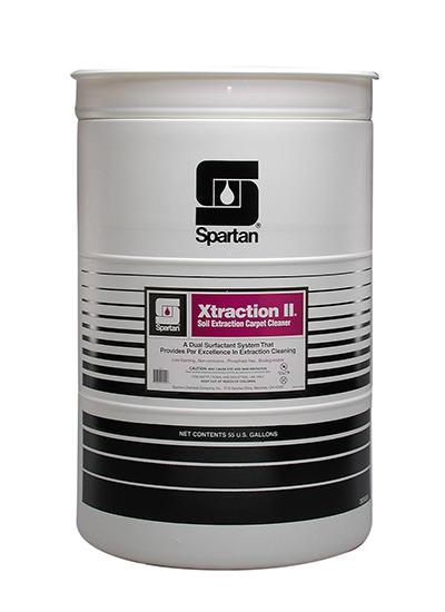 Xtraction II® Springtime Carpet Extraction Cleaner 55 GAL Heavy Duty Non-Caustic Alkaline Concentrate 1/Drum